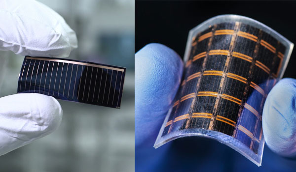 Flexible GaAs solar cells