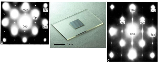 double-layer superlattices gaas become a tetragonal unit cell